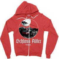 Schloss Adler  Inspired Zipper Hoodie | Artistshot