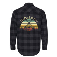 No Farms Food Farmer Pride Saying Hanes Tagless Te Flannel Shirt | Artistshot