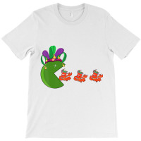 Funny Hat Eating Crawfish Louisiana Carnival Mardi T-shirt | Artistshot