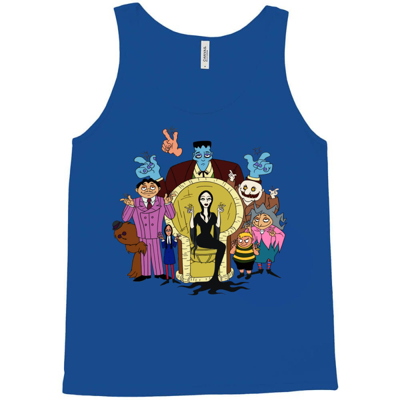 The Adams Family Cartoon Hb Tank Top | Artistshot