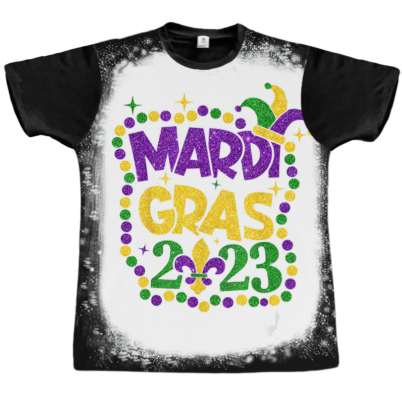 Bleached Mardi Gras 2023 Jester Outfit Kids Girl B Graphic T-shirt by darinstan | Artistshot