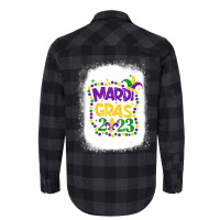 Bleached Mardi Gras 2023 Jester Outfit Kids Girl B Flannel Shirt | Artistshot