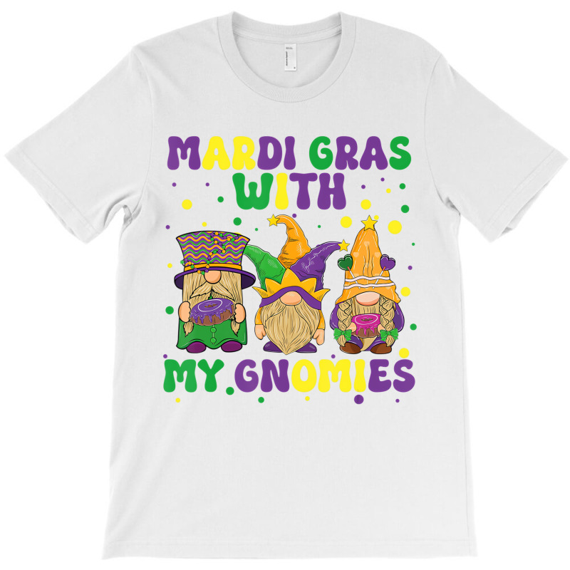 Funny Mardi Gras With Three Gnomes Mardi Gras And T-shirt | Artistshot