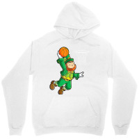 Leprechaun Basketball Dunk St Patricks Day Boys Me Unisex Hoodie | Artistshot