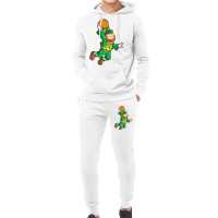 Leprechaun Basketball Dunk St Patricks Day Boys Me Hoodie & Jogger Set | Artistshot