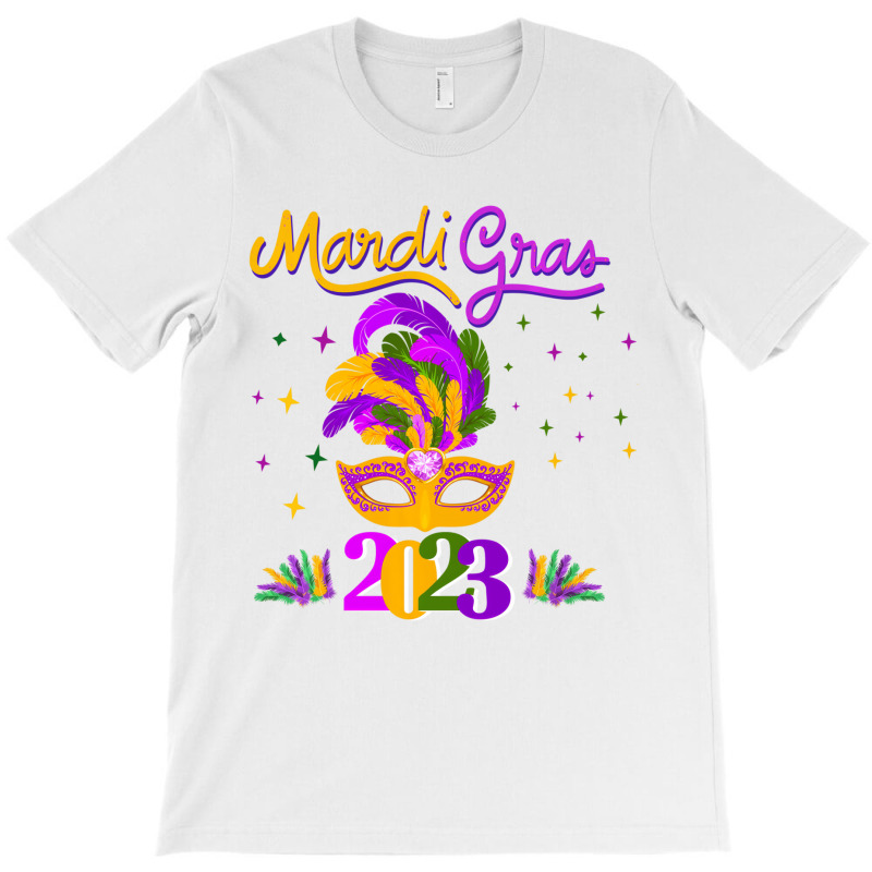 Mardi Gras 2023 Costume With Mask Sweatshirt T-shirt | Artistshot