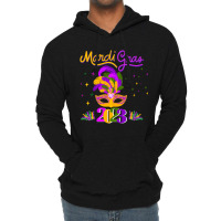 Mardi Gras 2023 Costume With Mask Sweatshirt Lightweight Hoodie | Artistshot