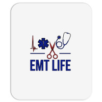 Emt Life Emergency Medical Technician Sweatshirt Mousepad | Artistshot