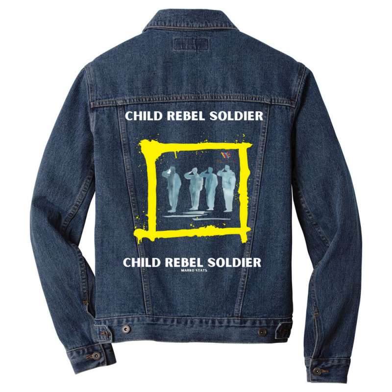 Graphic Tees. Child Rebel Soldier Pullover Hoodie Men Denim Jacket | Artistshot