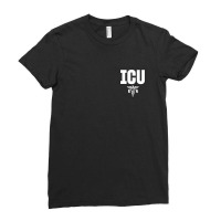 Icu Registered Nurse Medical Rn Staff Healthcare N Ladies Fitted T-shirt | Artistshot