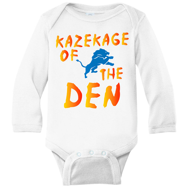 Dad Leader Of The Den Michigan Premium T Shirt Long Sleeve Baby Bodysuit | Artistshot