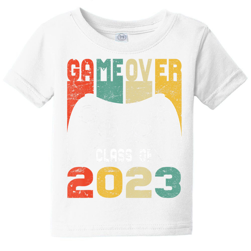 Game Over Class Of 2023 Video Games Vintage Gradua Baby Tee by austynlam | Artistshot