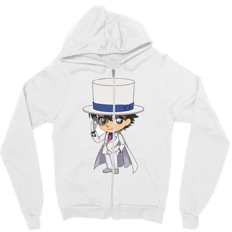 Kaito Kid Zipper Hoodie | Artistshot