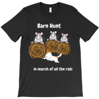 Funny Barn Hunt   In Search Of Rats With Jack Russ T-shirt | Artistshot