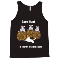 Funny Barn Hunt   In Search Of Rats With Jack Russ Tank Top | Artistshot