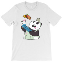 Panda And Breakfast T-shirt | Artistshot