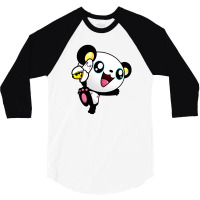 Panda Banana 3/4 Sleeve Shirt | Artistshot