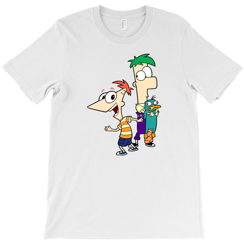 Phineas And Ferb T-Shirt by nokwqaart | Artistshot