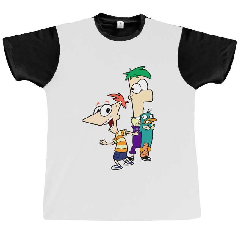 Phineas And Ferb Graphic T-shirt by nokwqaart | Artistshot