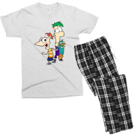 Phineas And Ferb Men's T-shirt Pajama Set | Artistshot