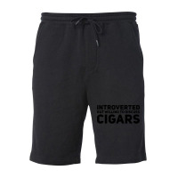 Cigar Introvert 70s Fleece Short | Artistshot