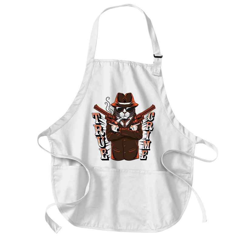 Cat Mafia Sweet Criminal Aesthetic Medium-length Apron | Artistshot