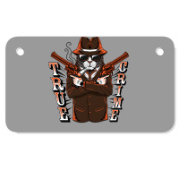 Cat Mafia Sweet Criminal Aesthetic Motorcycle License Plate | Artistshot