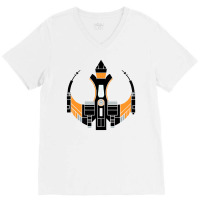 Resistance Ship V-neck Tee | Artistshot