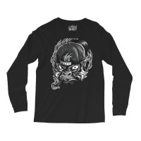 Angry Gorilla In A Cap Hipster Long Sleeve Shirts | Artistshot