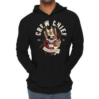 Crew Chief Skull With Cigar Design Lightweight Hoodie | Artistshot