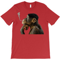 Cigarrete Smoking Monkey 80s T-shirt | Artistshot