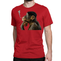 Cigarrete Smoking Monkey 80s Classic T-shirt | Artistshot