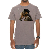 Cigarrete Smoking Monkey 80s Vintage T-shirt | Artistshot