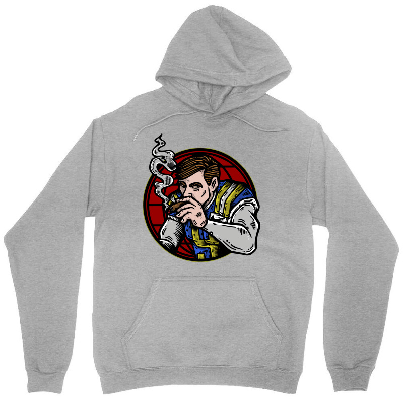 Football Smoke Break 70s Unisex Hoodie | Artistshot