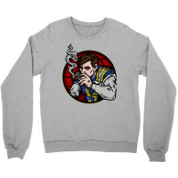 Football Smoke Break 70s Crewneck Sweatshirt | Artistshot