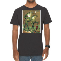 Frogs Take A Leisurely Stroll Cool Vintage T-shirt | Artistshot