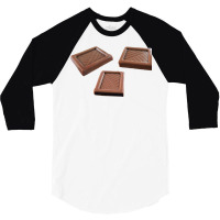 Chocolate Yellow Nature 3/4 Sleeve Shirt | Artistshot