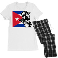 Fidel Castro Cute Hipster Women's Pajamas Set | Artistshot