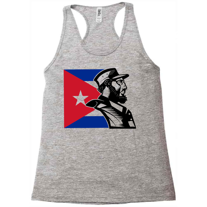 Fidel Castro Cute Hipster Racerback Tank by toptasratiehw | Artistshot