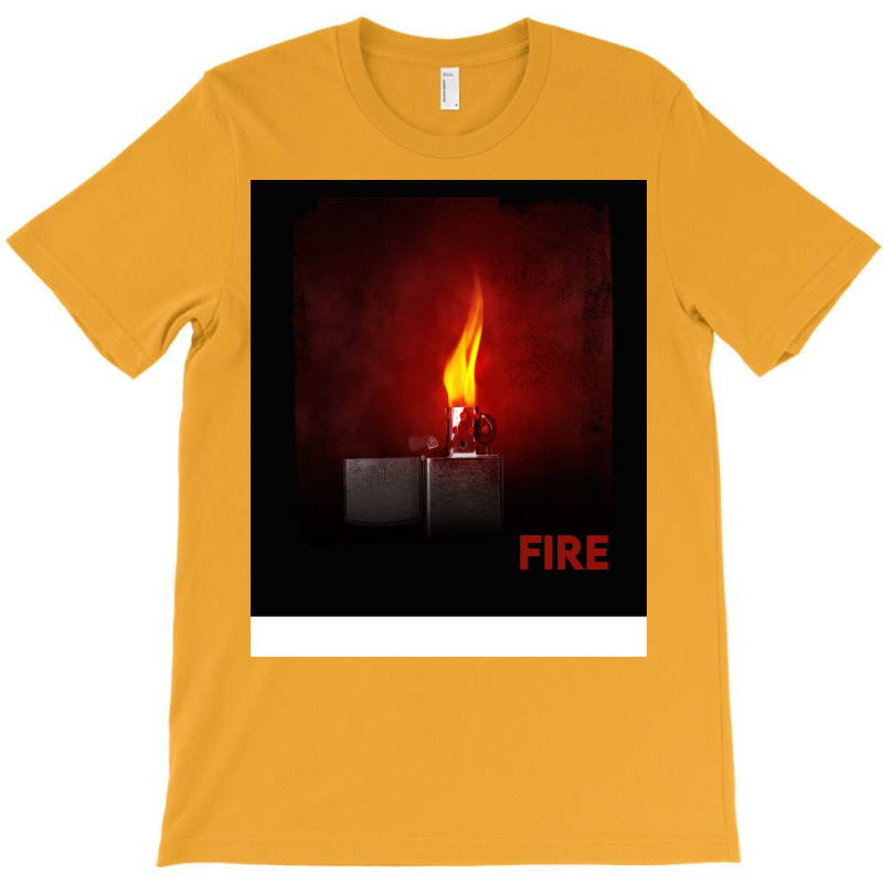 Lighter Fire Girl T-shirt | Artistshot