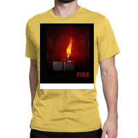 Lighter Fire Girl Classic T-shirt | Artistshot