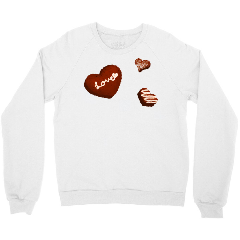 Valentines Day Chocalates Music Crewneck Sweatshirt | Artistshot