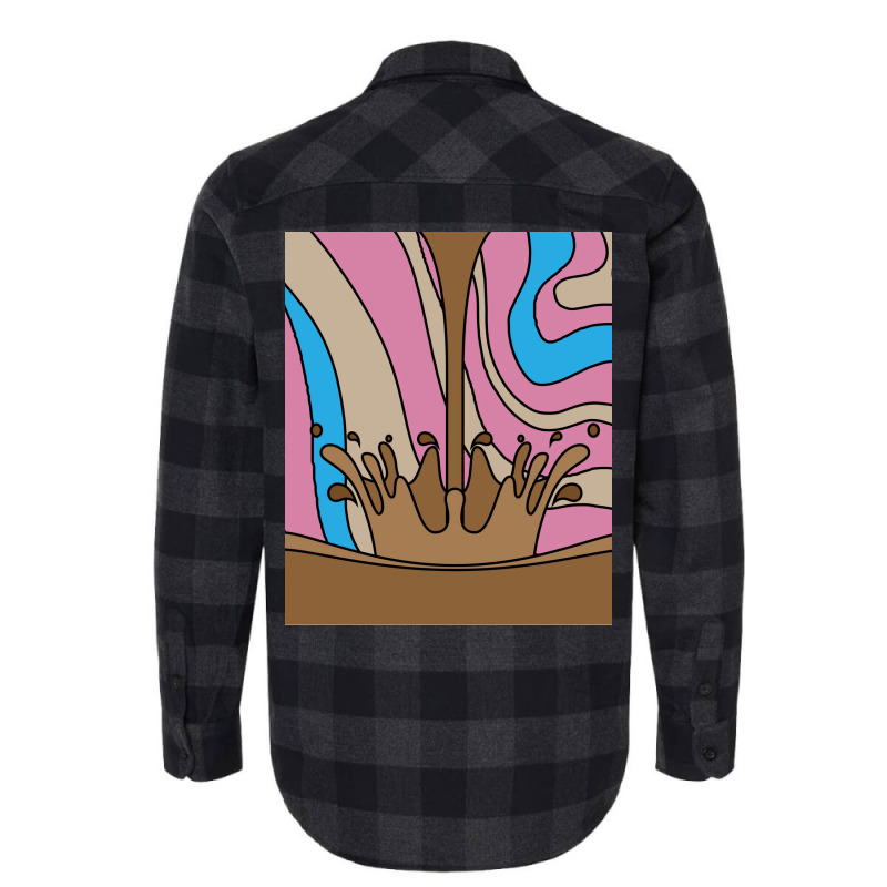 Sweet Temptation Surprise Chocolate Music Flannel Shirt | Artistshot