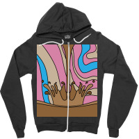 Sweet Temptation Surprise Chocolate Music Zipper Hoodie | Artistshot