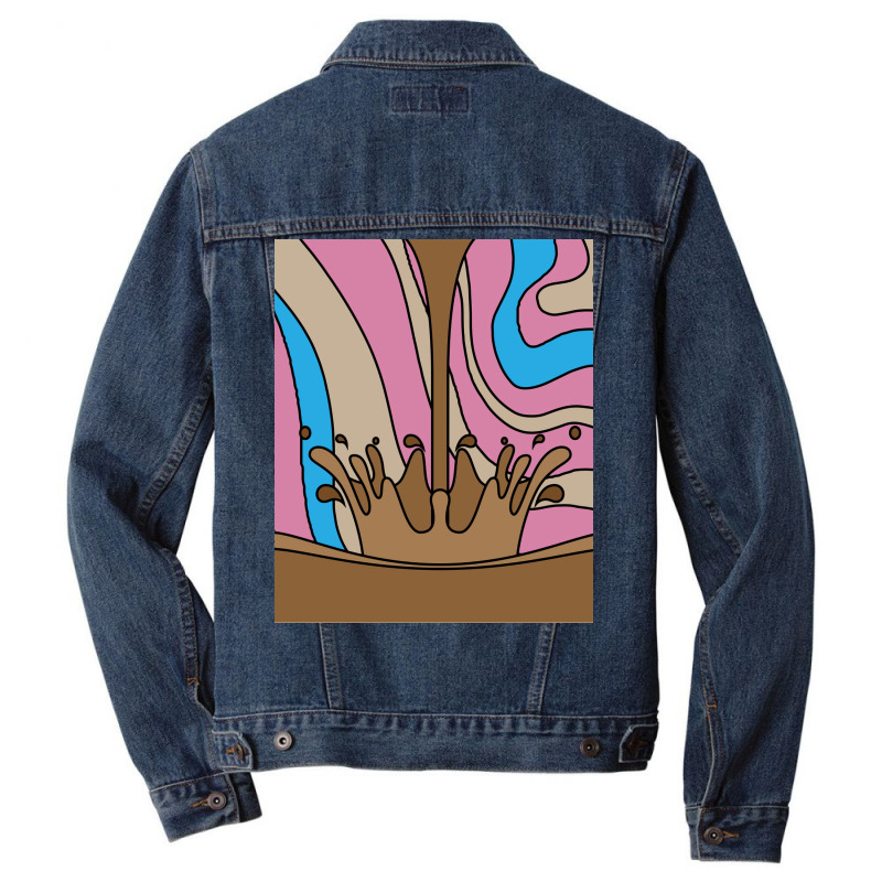 Sweet Temptation Surprise Chocolate Music Men Denim Jacket | Artistshot