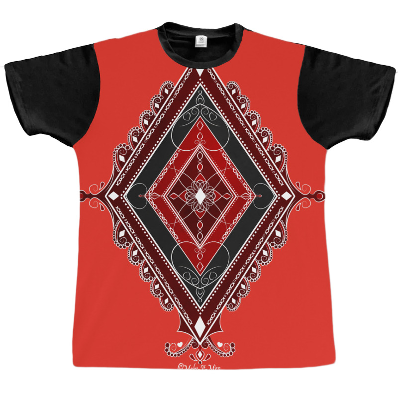 Delicate Ace Of Diamonds Luxury Edition Cute Graphic T-shirt by sabrasriankaf | Artistshot