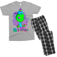 Alien Kid Girl Men's T-shirt Pajama Set | Artistshot