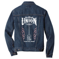 Cigar Box Guitar Cute Men Denim Jacket | Artistshot