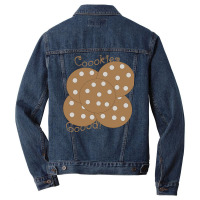 Cookies Goood White Chocolate Humor Men Denim Jacket | Artistshot