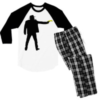 Cowboy Gift Men's 3/4 Sleeve Pajama Set | Artistshot